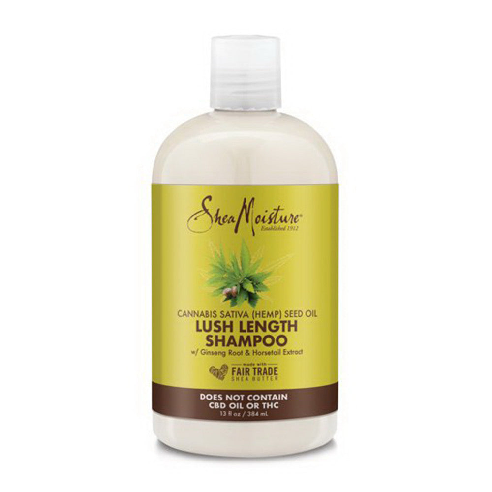 SheaMoisture Cannabis Seed Oil Hair Shampoo Lush Length, 13 Oz